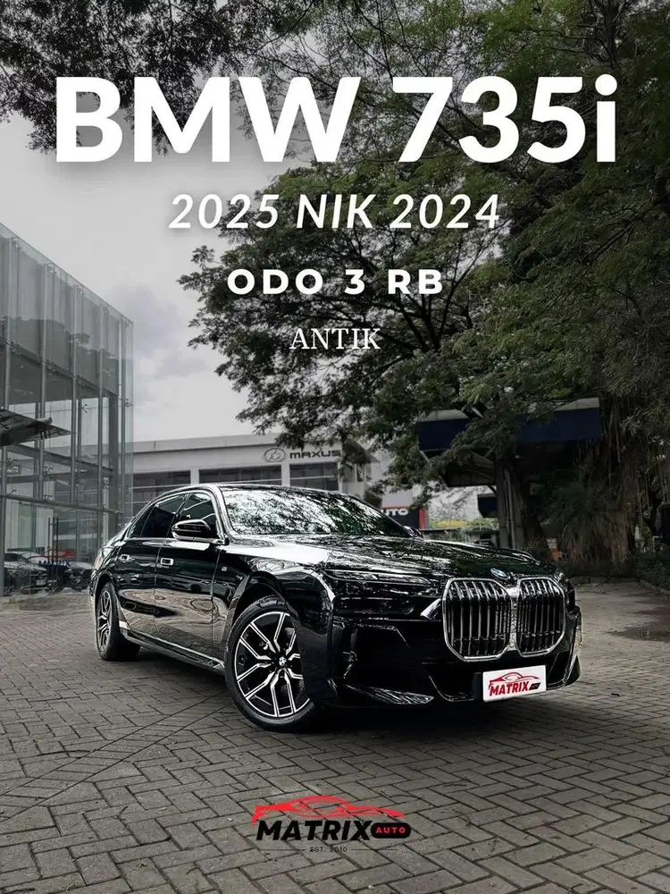 Bmw 735i 2025 nik 2024 atpm