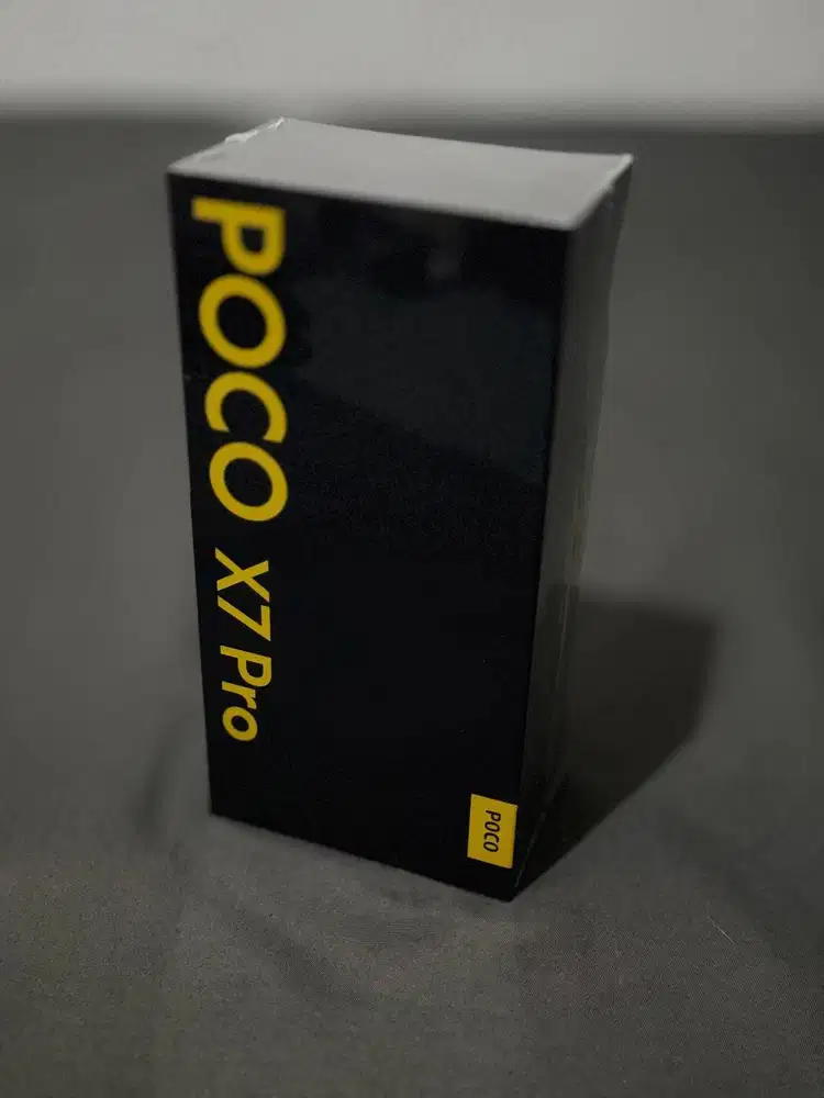 Poco x7pro Segel box