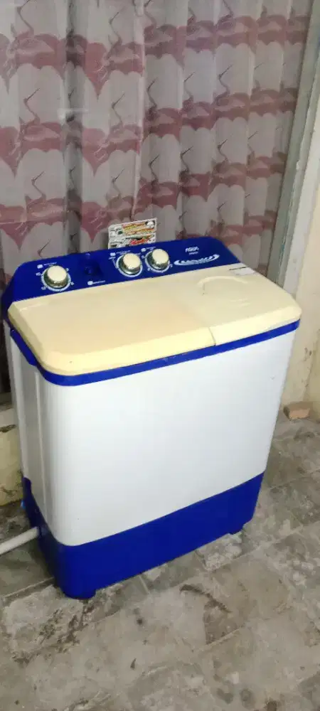 Dijual mesin cuci aqua 8 kilo normal dinamo mesin masih ori