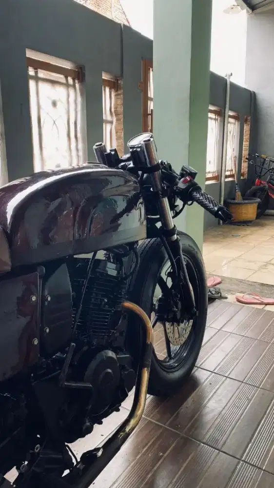 Dijual cepat motor yamaha Bison modifikasi, harga bs nego