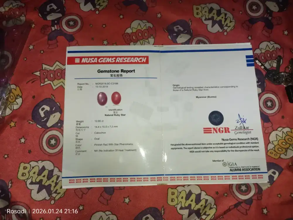 Ruby Star Myanmar ( Burma )