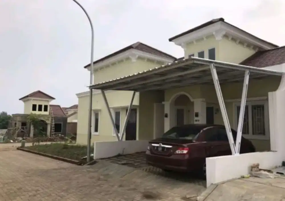 Canopy, kanopi baja ringan, galvalum, rangka baja ringan, plafon pvc.