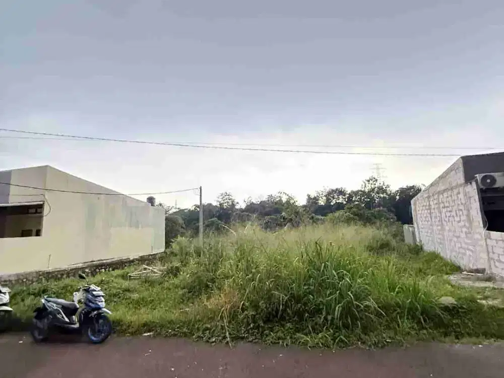Tanah kavling dalam Cluster bonus IMB dekat Jatijajar 1 Depok