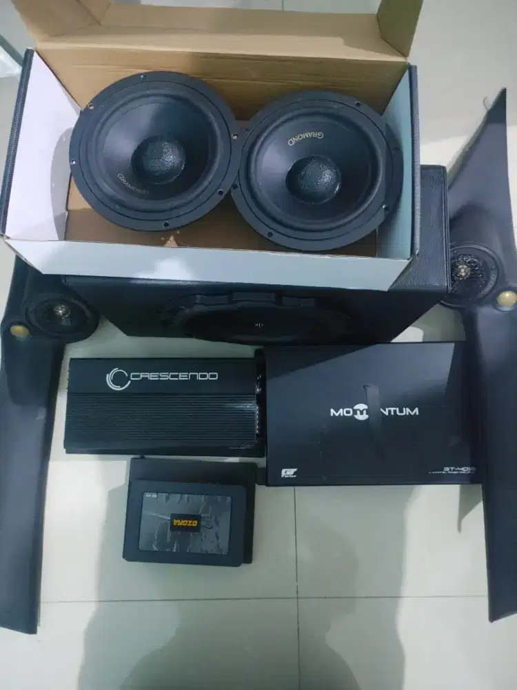 3 way Xpander cross Gramod R1 gold, crescendo 1A6, ozora 0z08