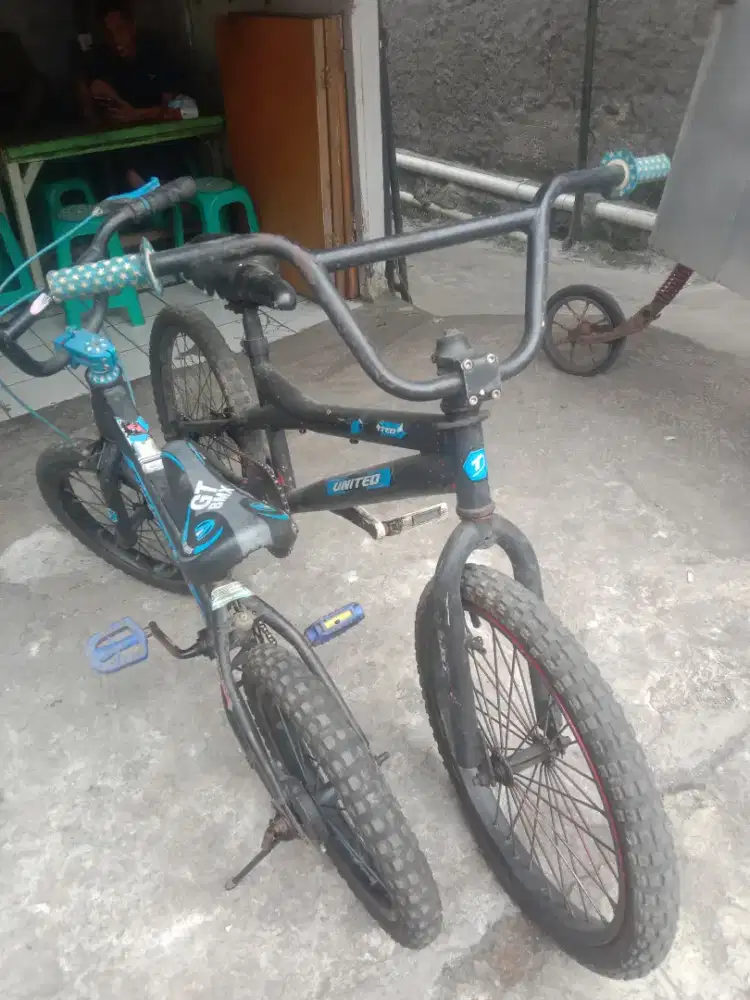 2 sepeda anak tipe 20 dan tipe 18