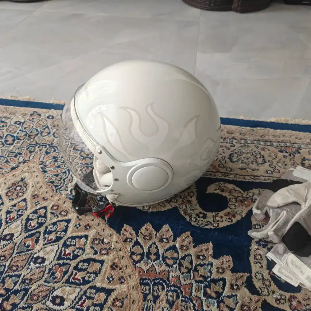 Helm Vespa Justin Bieber Ori