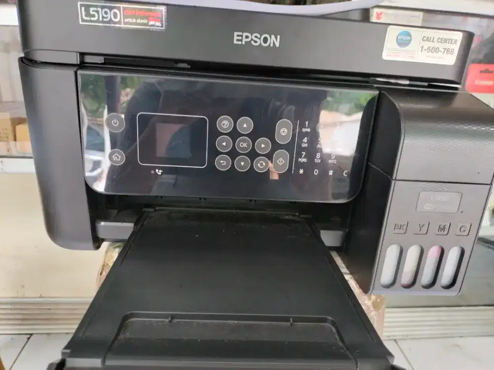 Printer epson L5190 print scan copy adf wifi seken siap pakai