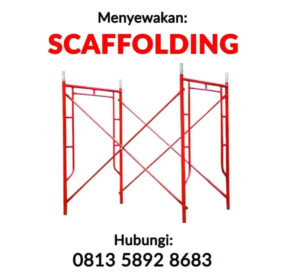Menyewakan scafolding