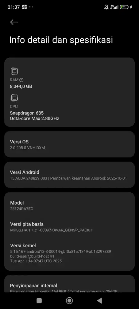Jual HP Xiaomi redmi note 13