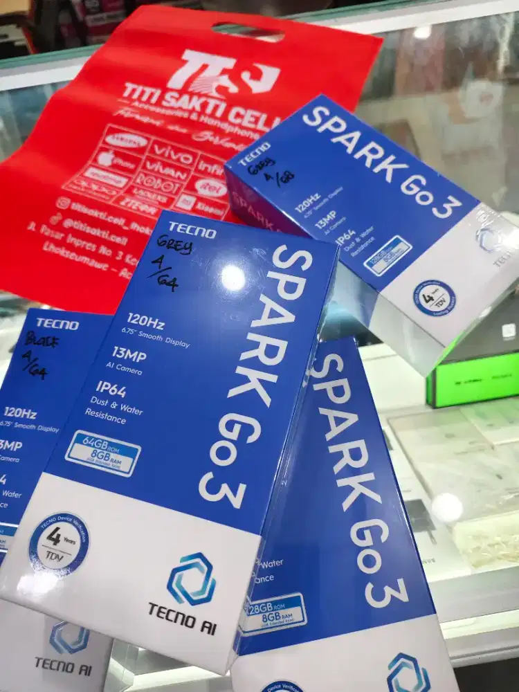 Tecno spark go 3 new promo