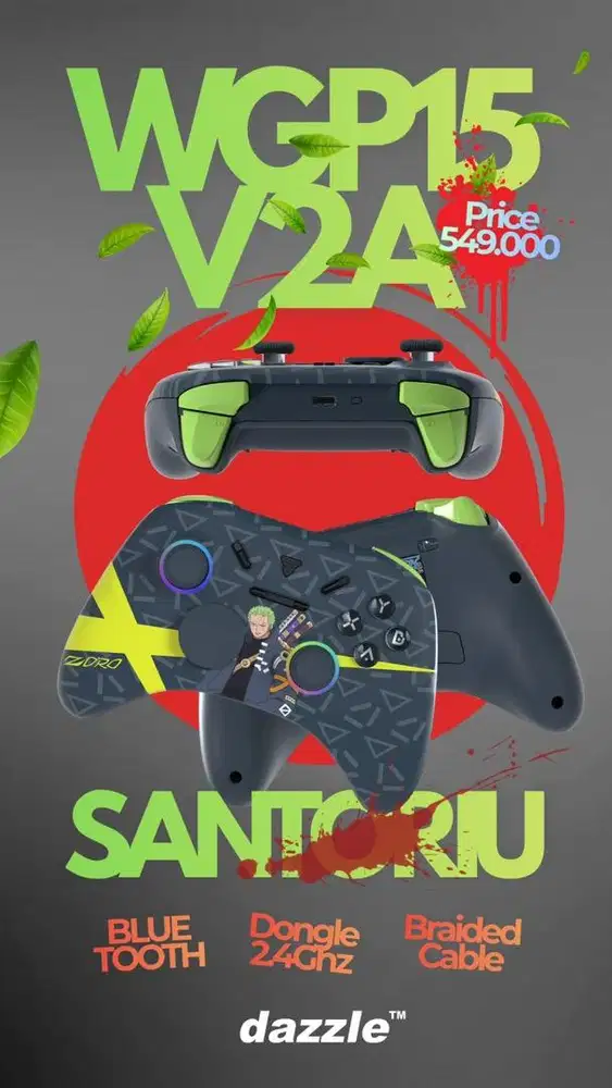 GAMEPAD FANTECH WGP15V2A GARANSI 1 TAHUN