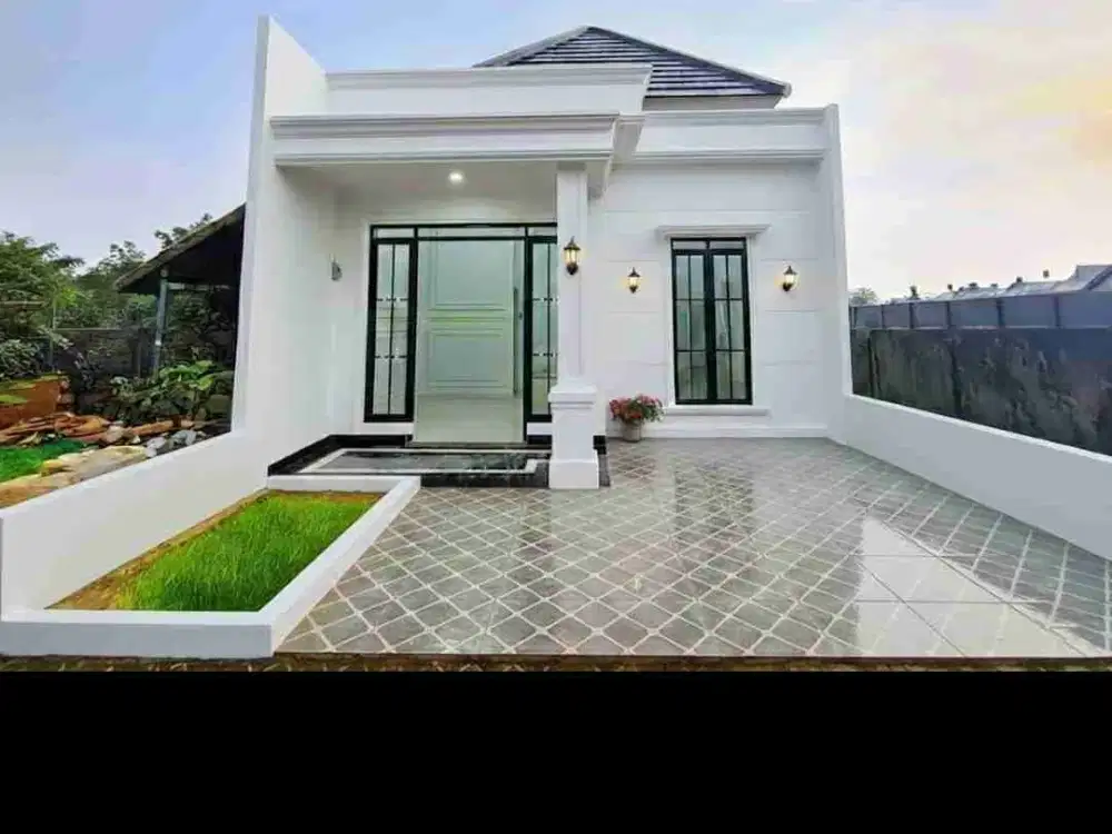 Ready siap huni.. free kitchen set dan keramik carport..