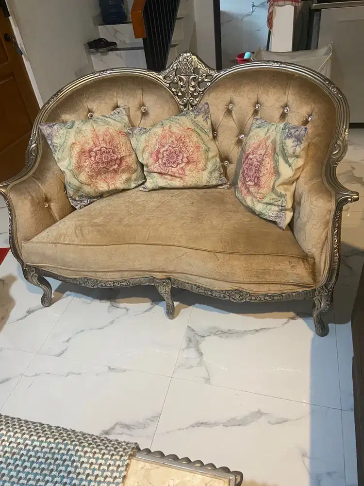 1 set kursi tamu jepara