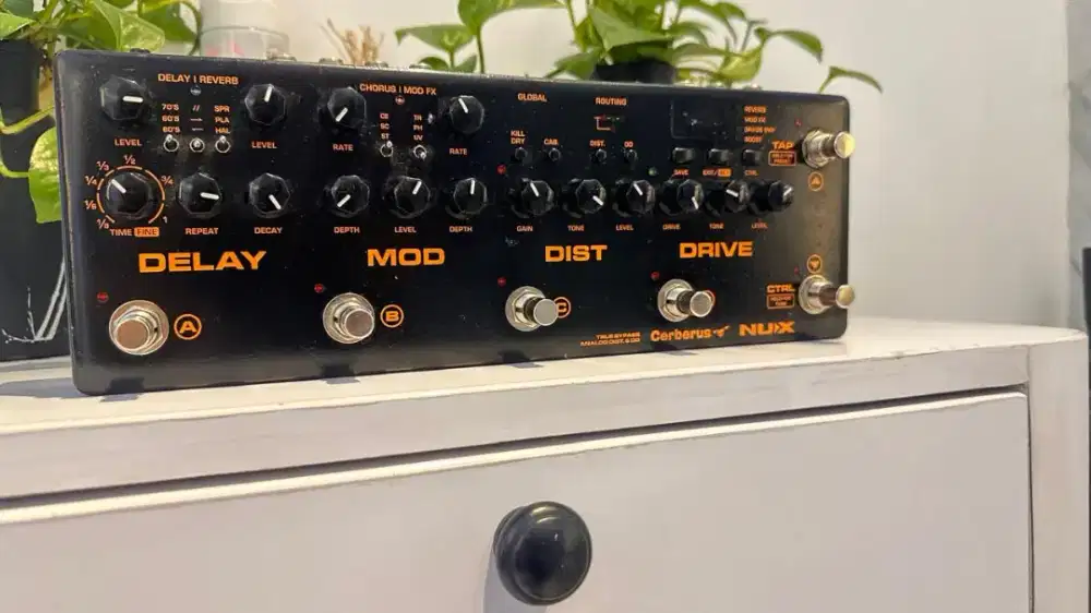 Efek gitar nux cerberus, kondisi lancar jaya