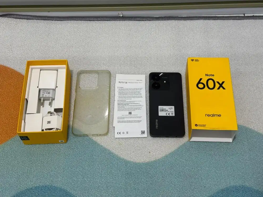 Realme note 60x 4/64gb mulus 1000% like new fullset