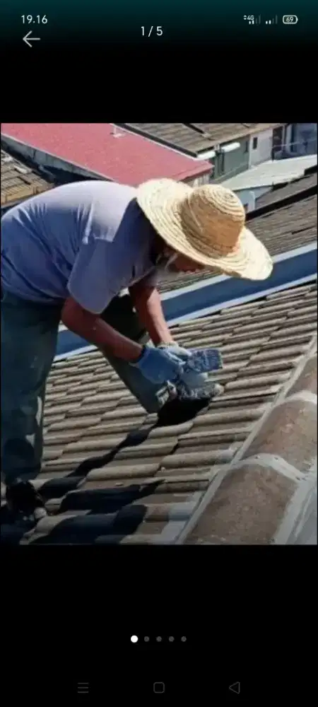 Atap bocor kanopi atap bajarigan terpasang dll bergaransi