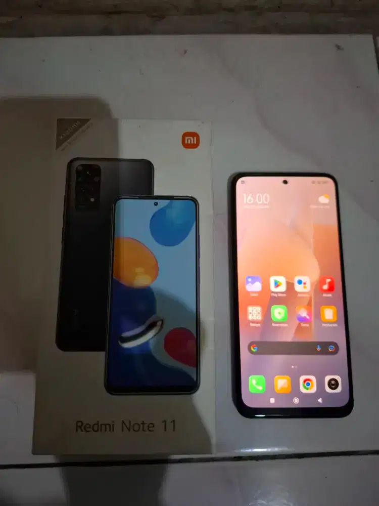 Redmi not 11 6/128 lengkap murah istimewa