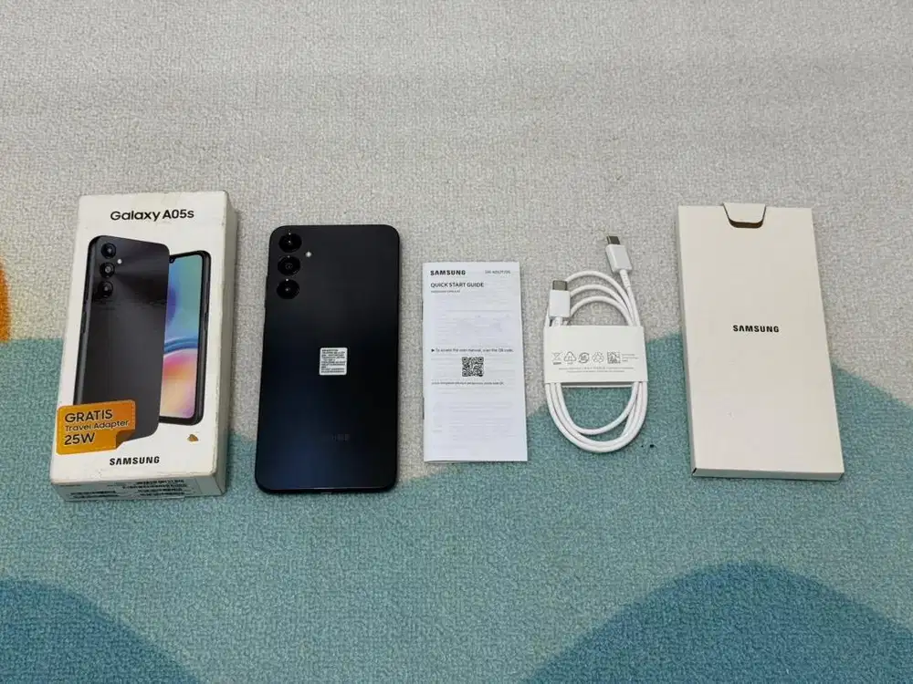 Samsung a05s 6/128gb mulus 1000% seperti baru fullset