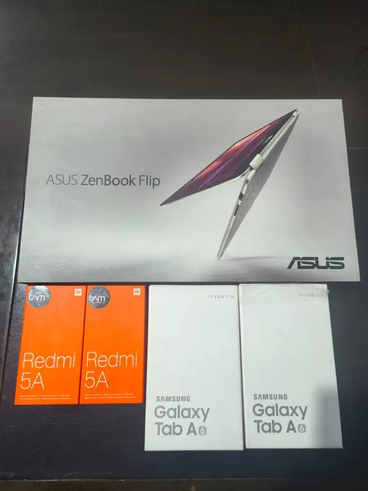 Jual Laptop Asus UX360C, Tablet Samsung A6 dan Xiaomi A5