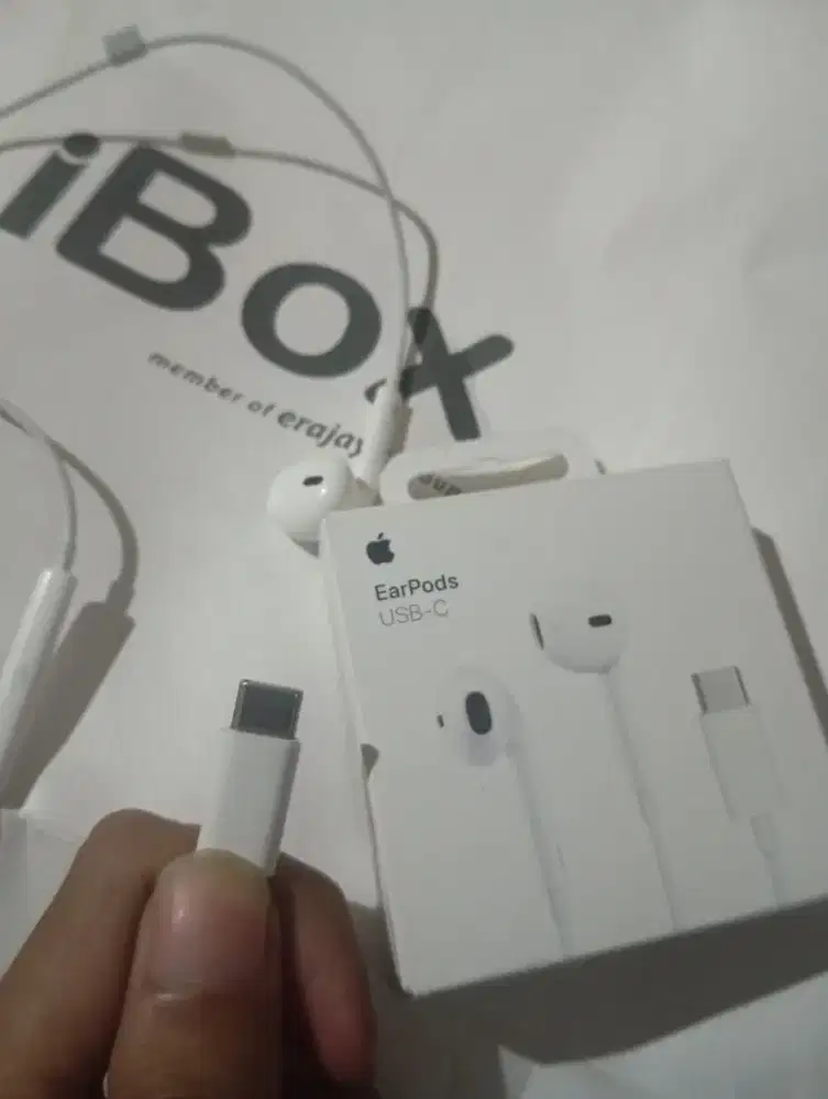 USB Headset Earpods Apple Type C Original iBox used