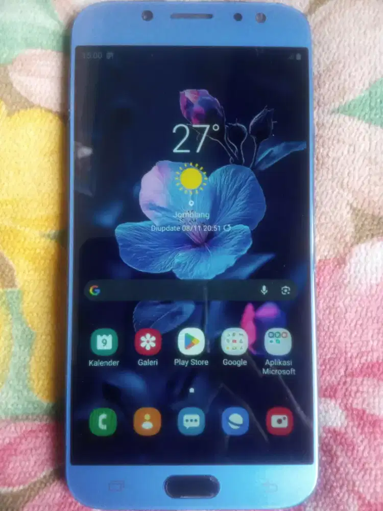 Samsung-J730-NFC-Ram3/32,BatreBaik,KameraBelakang&Depan+Flash-Jernih