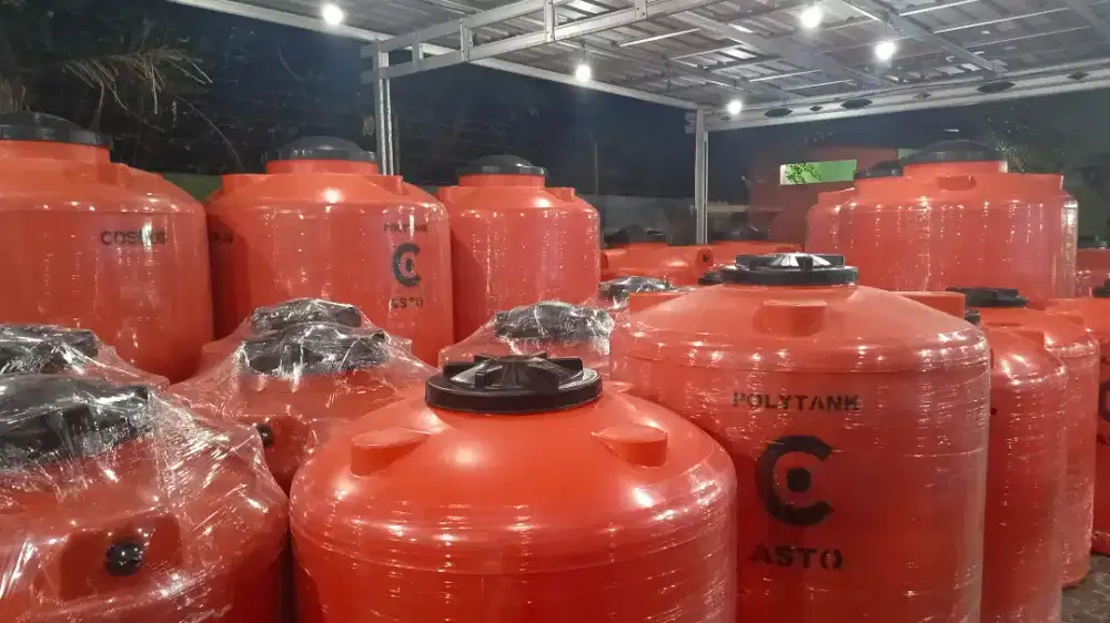 Tangki air berbagai ukuran