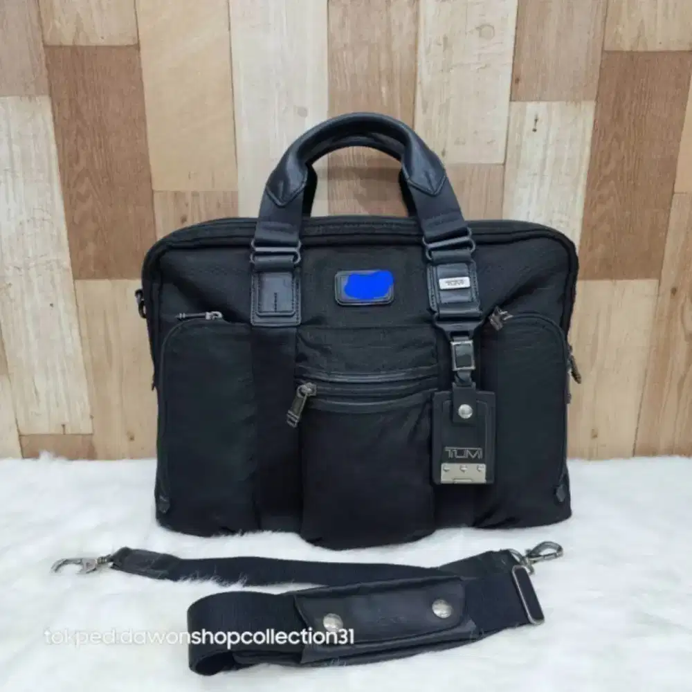 TUMI ALPHA BRAVO MCNAIR BRIEFCASE ORIGINAL