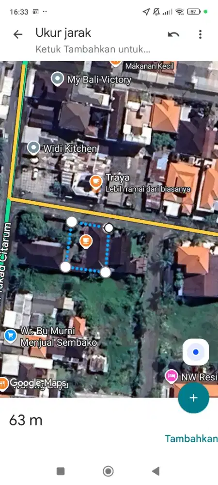 Dijual tanah 2,82 are