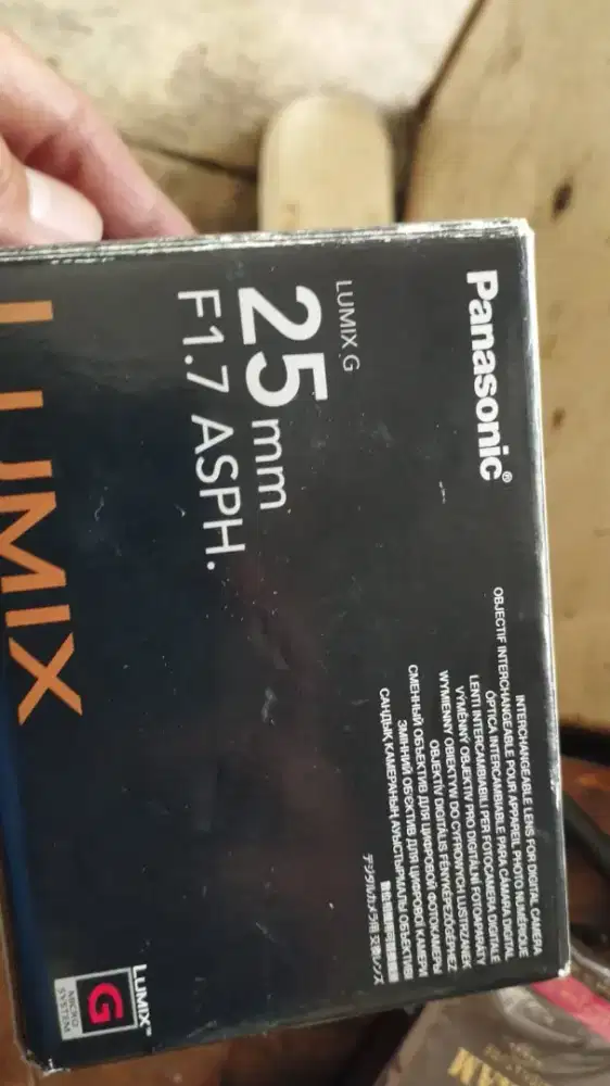 Like New, Lensa Panasonic Lumix G 25mm F1.7 ASPH.