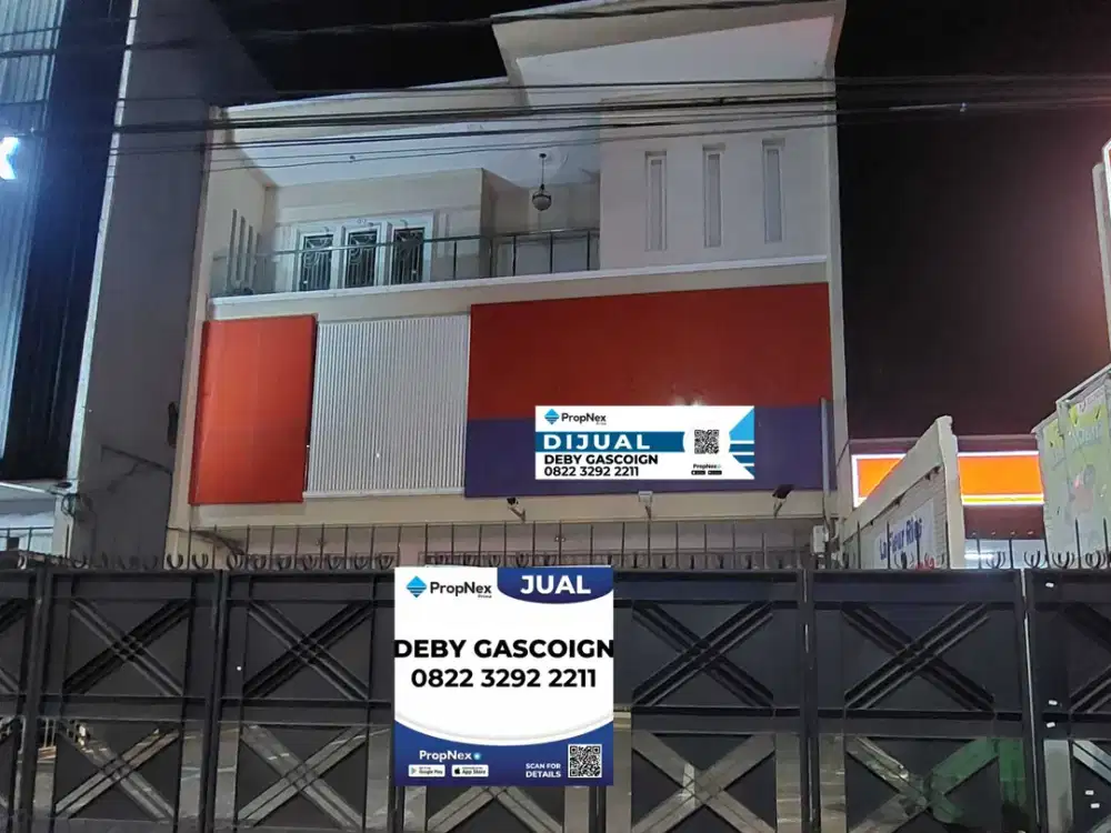 RUKO KOMERSIAL AREA LOKASI RAME DEKAT ALUN RS MITRA TRANSMART