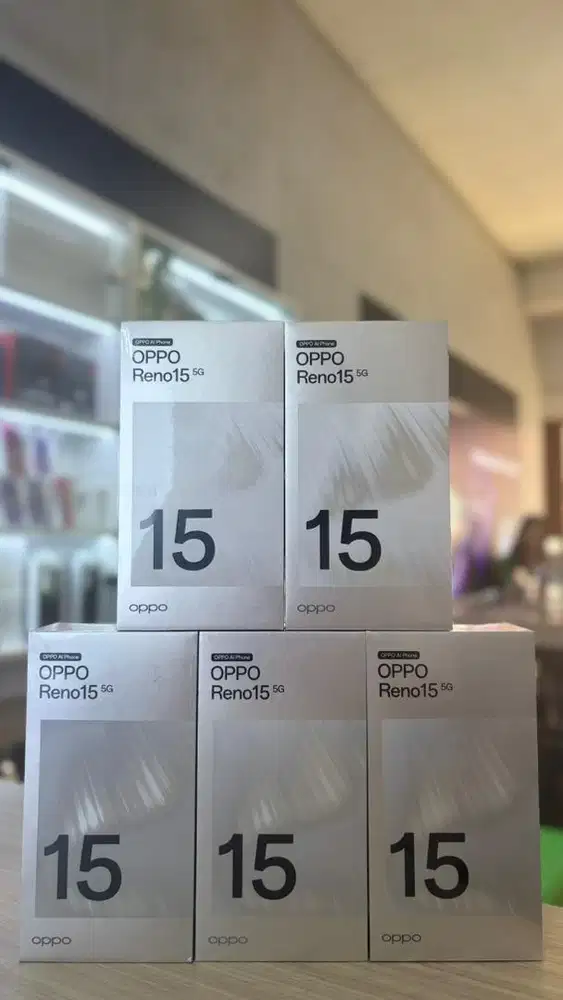 OPPO RENO 15 5G 12+12/256GB GARANSI RESMI BISA COD