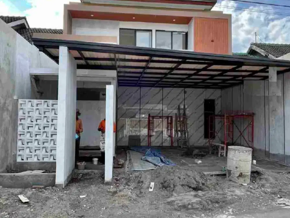 Rumah Baru Modern Strategis Tanah Luas Seputar Pamela 7 Purwomartani