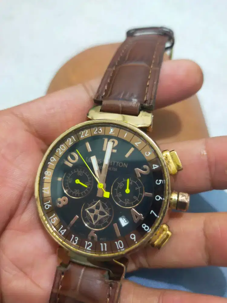 jam tangan Lv original bekas normal
