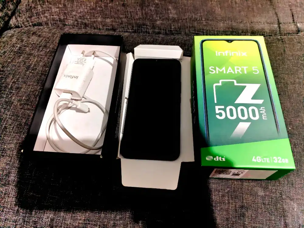 Infinix smart 5 2/32 fullset murah
