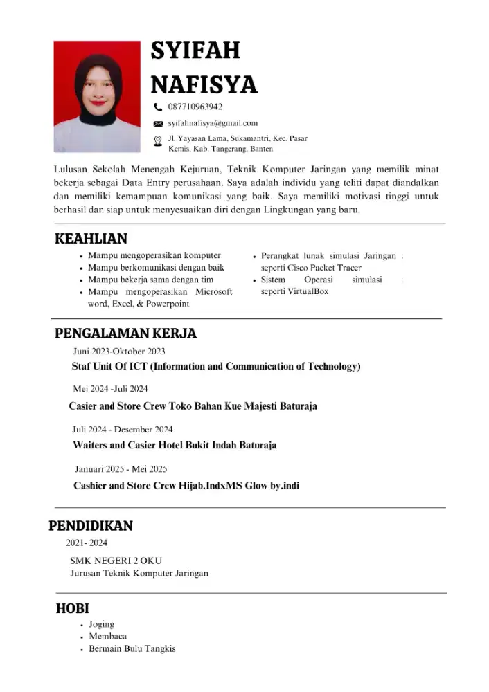 mencari lowongan pekerjaan