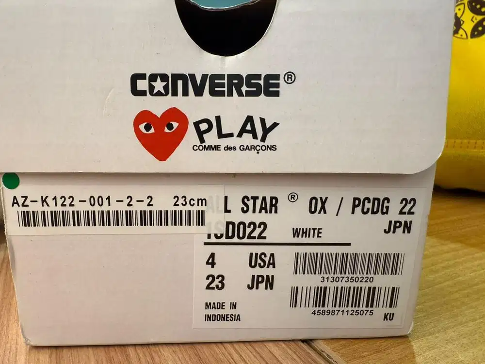 Converse x comme des garcons