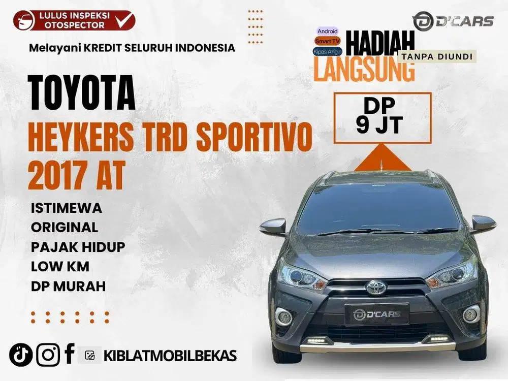 TOYOTA YARIS HEYKERS TRD SPORTIVO 2017 MATIC LOW KM