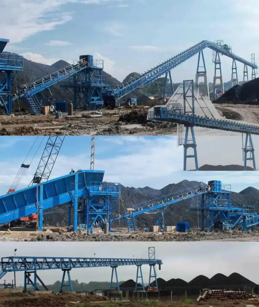 jual konveyor tambang dan suku cadang