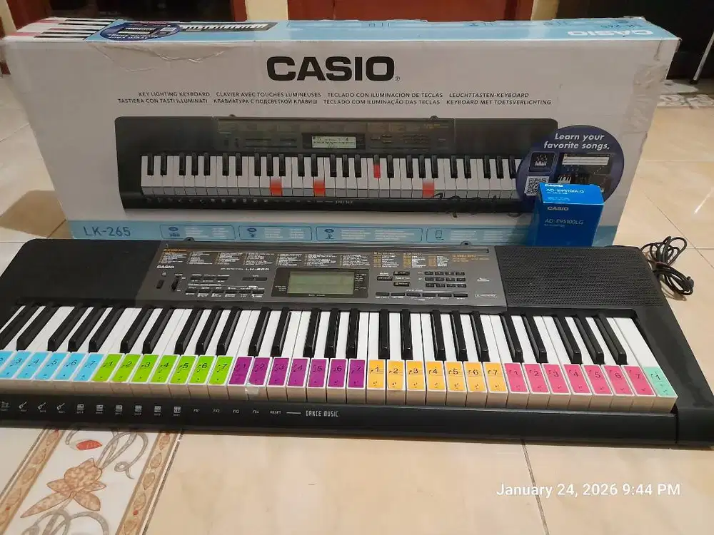 KEYBOARD CASIO LK-265
