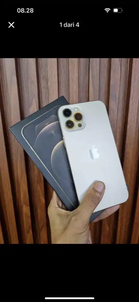 Iphone 12 Pro Max 128 GB Ibox ada mines Fullset