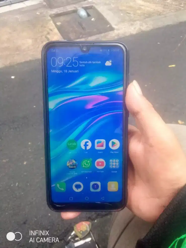 HP Huawei y7 prime ram 3 32 Min kaya di poto sfek SNAPDRAGON