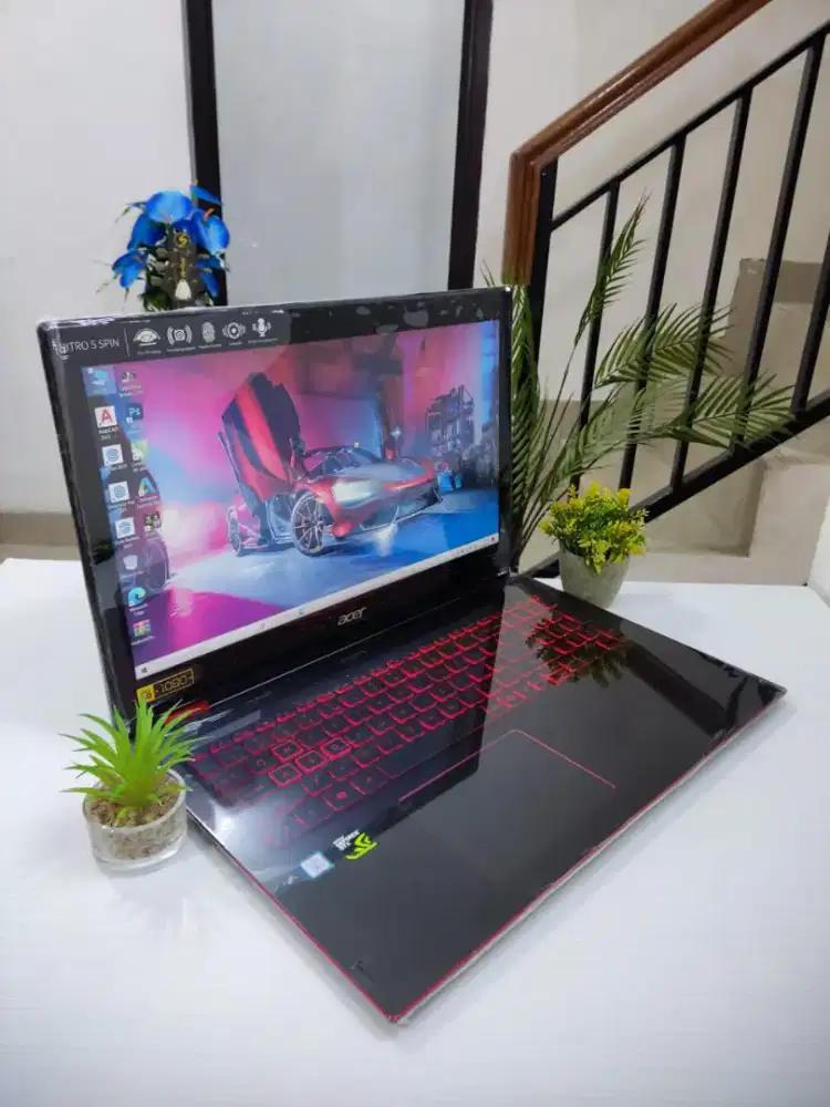 jual === ACER NITRO 5 SPIN NP515-51 V09 NVIDIA GTX === [SUPER GAMING]
