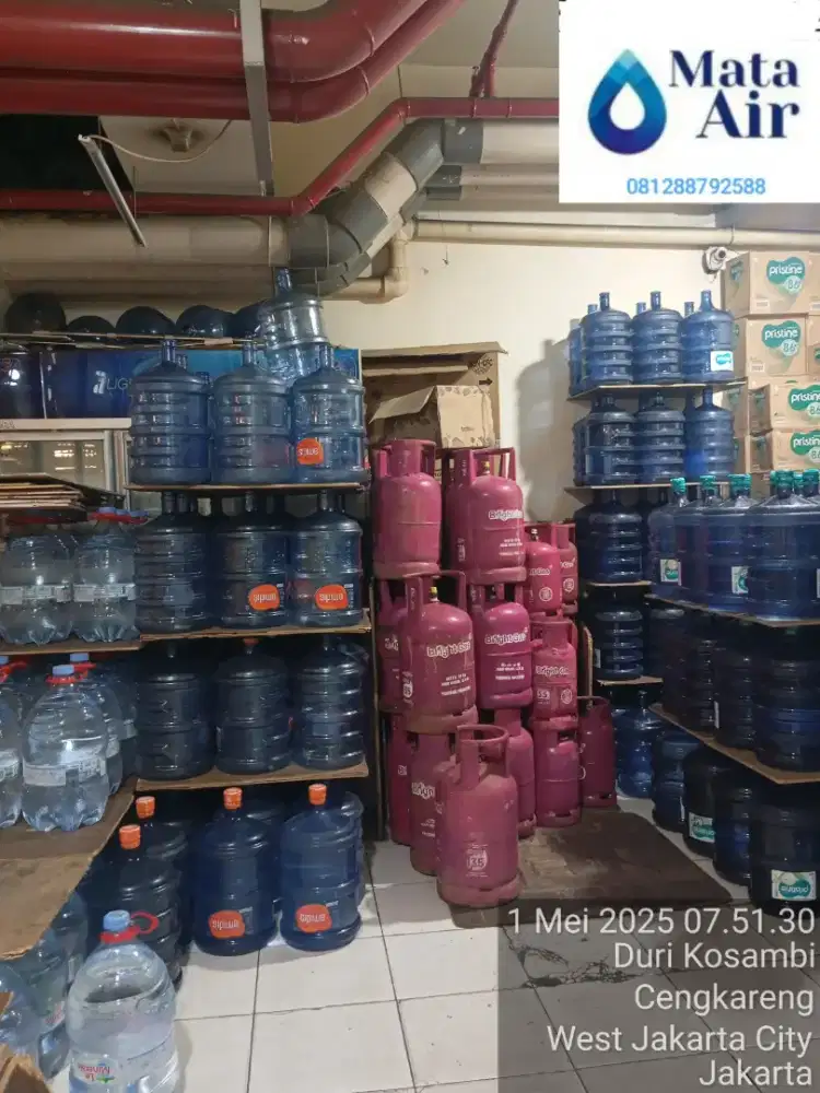 BUTUH KARYAWAN PENGANTAR GALON & PEMASANG GAS - UNTUK AREA APARTEMEN