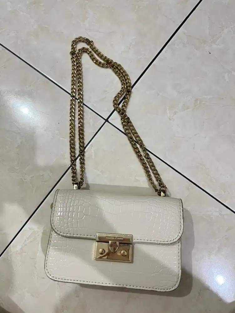 Tas Wanita Shoulder Bag Putih