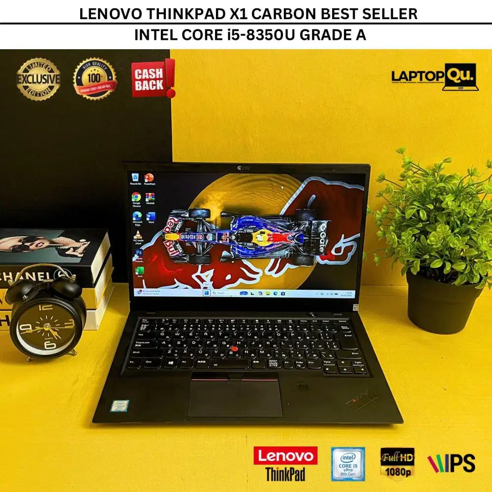 LENOVO THINKPAD X1 CARBON i5-8350U RAM 8GB/SSD 256GB/FHD IPS/GRADE A