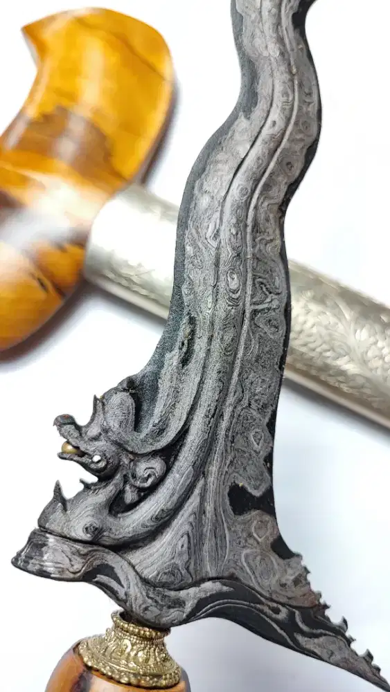 Pusaka antik langka kuno rare ancient keris Nogo Siluman luk 13