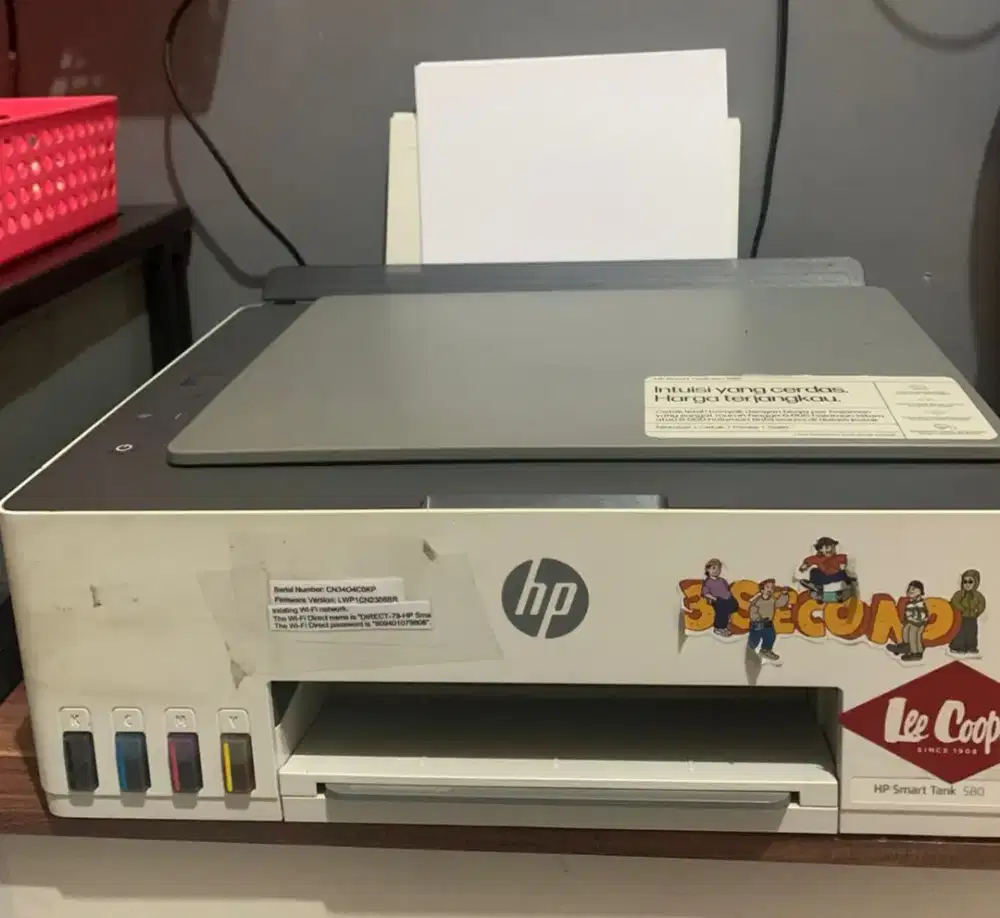 Printer HP smartank 580