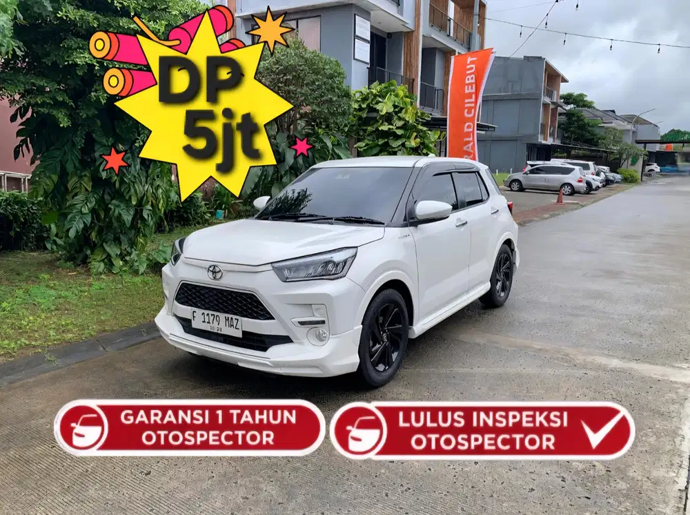 Toyota Raize GR SPORT TURBO 2021 BERGARANSI