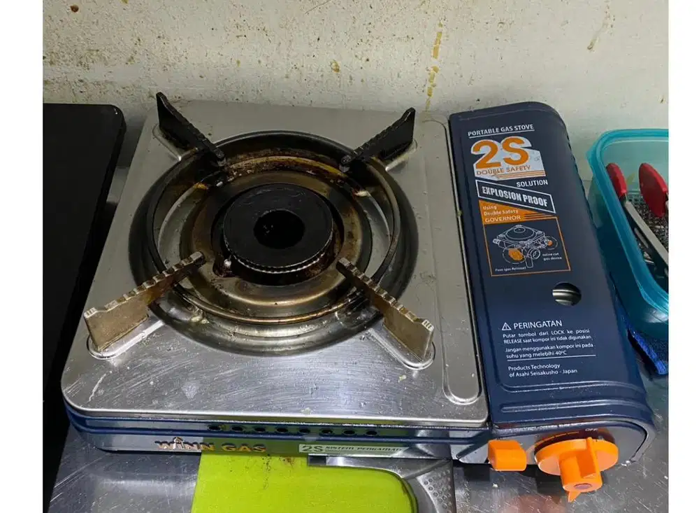 Kompor Portable WinnGas W2S – Normal, Siap Pakai (Second)