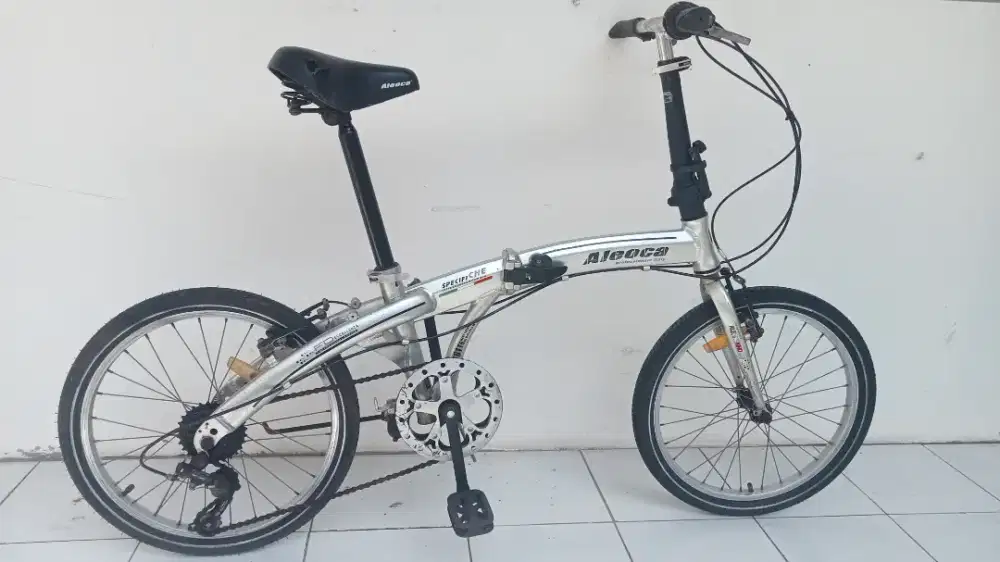 Aleoca 20 (Alloy) Sepeda lipat bekas normal siap gowes